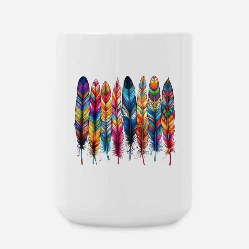 Plume - Grande tasse 440 ml - blanc