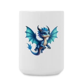 Dragon - Grande tasse 440 ml - blanc - Devant