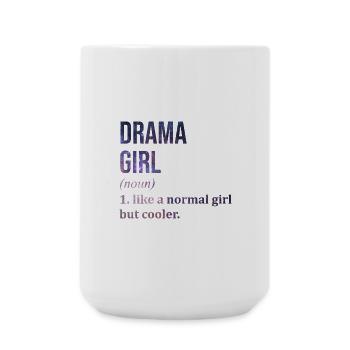 Drama - Large Mug 440 ml - white - Front