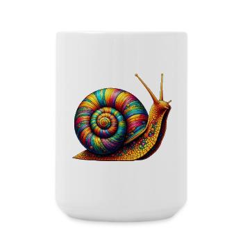 Snail - Large Mug 440 ml - white - Front