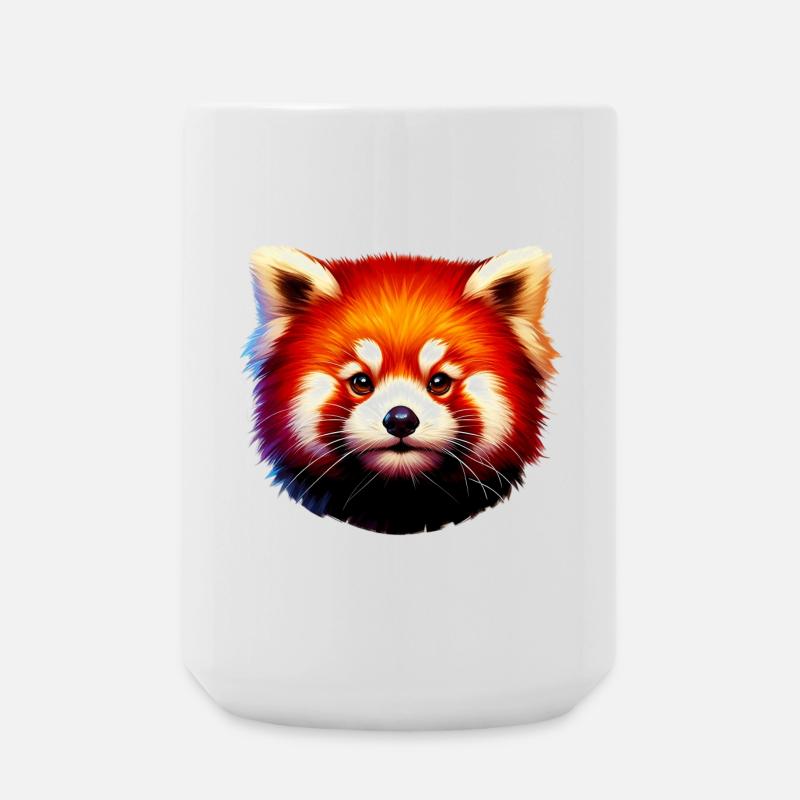 Kleiner Panda - Große Tasse 440 ml - Weiß