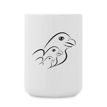 anniversary. Anniversary Decade. humor. funny - Large Mug 440 ml - white - Front
