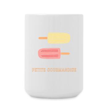 Petite Gourmandise - Grande tasse 440 ml - blanc - Devant