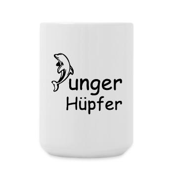Junger Hüpfer Geschenk - Große Tasse 440 ml - Weiß - Vorne