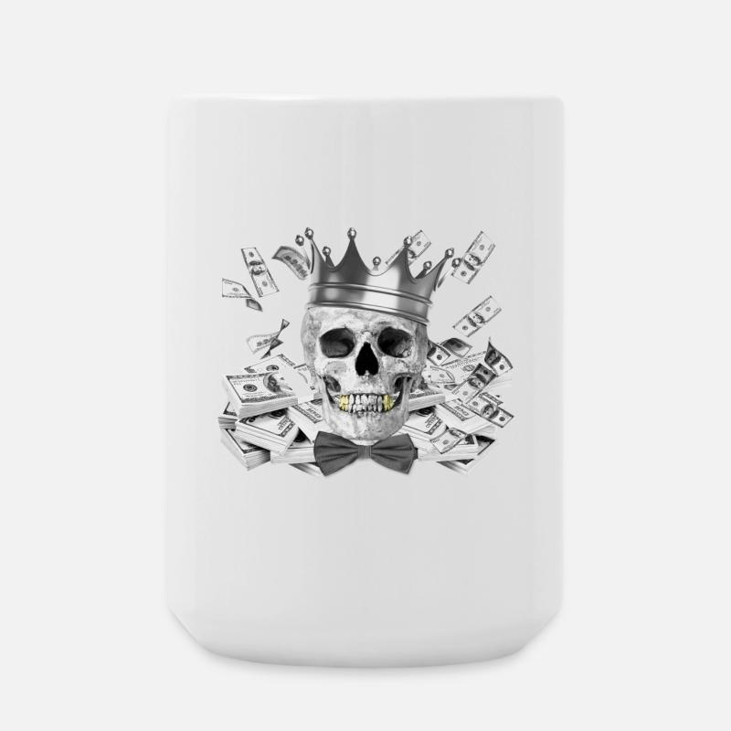 Skull - Large Mug 440 ml - white