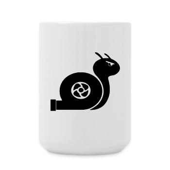 Chemise Turbo Snail Fan - Grande tasse 440 ml - blanc - Devant