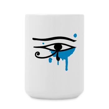 The Eye of Horus - Large Mug 440 ml - white - Front