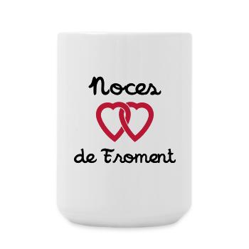 Noces de Froment - Grande tasse 440 ml - blanc - Devant
