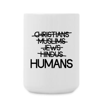 Humans - Grande tasse 440 ml - blanc - Devant