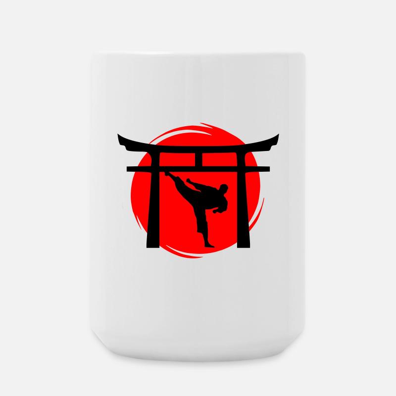 Yokogeri Torii - Large Mug 440 ml - white