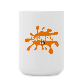 Surprise ! - Grande tasse 440 ml - blanc - Devant