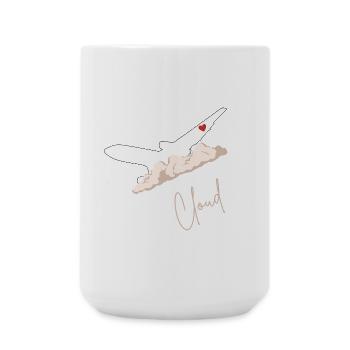 Wir haben gerade einen Meilenstein erreicht - Große Tasse 440 ml - Weiß - Vorne