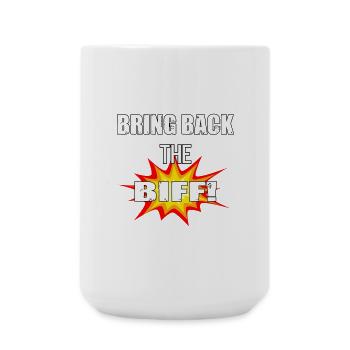 Rugby Biff - Large Mug 440 ml - white - Front