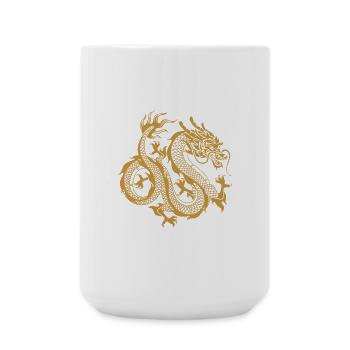 Chinese dragon - Large Mug 440 ml - white - Front