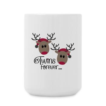 Gemini forever - Large Mug 440 ml - white - Front