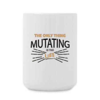 Spruch - Große Tasse 440 ml - Weiß - Vorne