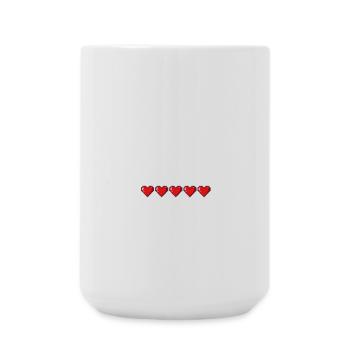 Nur ein Junge, der Videospiele liebt - Große Tasse 440 ml - Weiß - Vorne