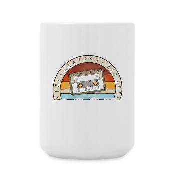 Gratest Hit of 1963, 60. Geburtstag, retro Kasette - Große Tasse 440 ml - Weiß - Vorne