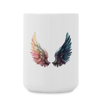 Ailes d'Arc-en-Ciel Artistiques - Grande tasse 440 ml - blanc - Devant