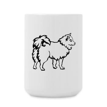Spitz - Große Tasse 440 ml - Weiß - Vorne