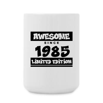 1985 - Jahrgang 1985 - Fantastisch seit 1985 - Große Tasse 440 ml - Weiß - Vorne