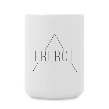 Frérot - Nous sommes tous frères - Grande tasse 440 ml - blanc - Devant