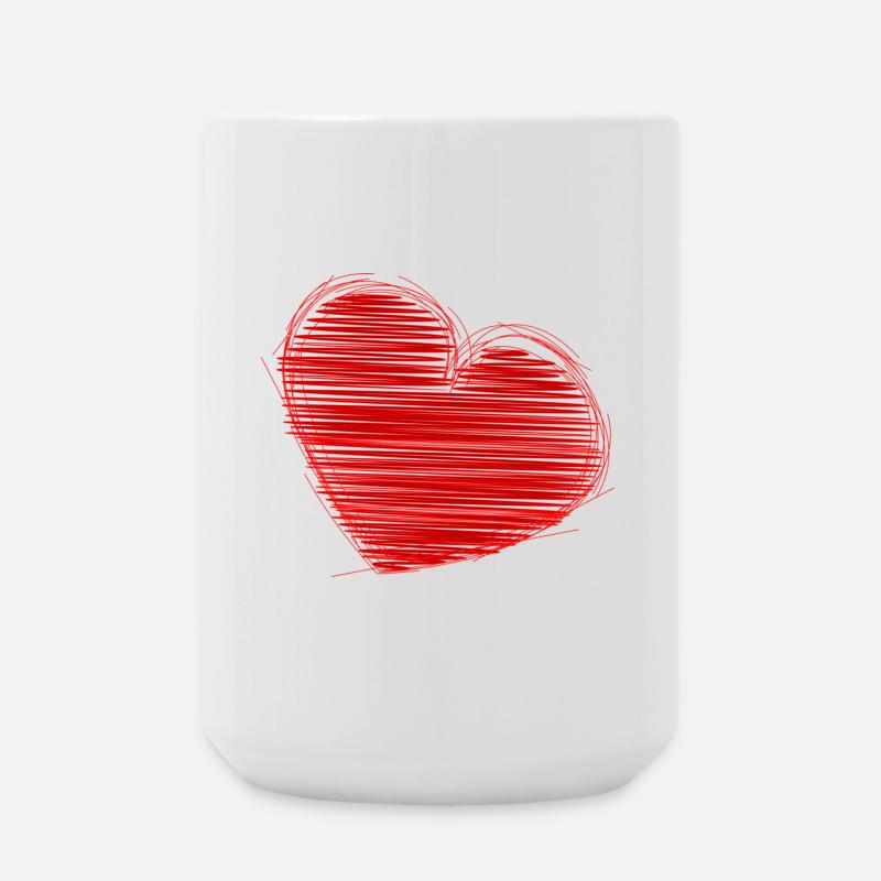 VALENTINSTAG. Junggesellinnenabschied. ICH LIEBE DICH. ICH LIEBE DICH. LIEBE - Große Tasse 440 ml - Weiß