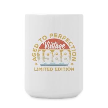 Vintage 1966 Aged to Perfection - Large Mug 440 ml - white - Front