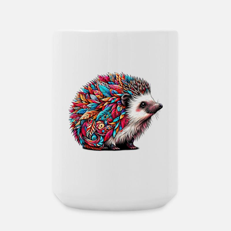 Hérisson - Grande tasse 440 ml - blanc