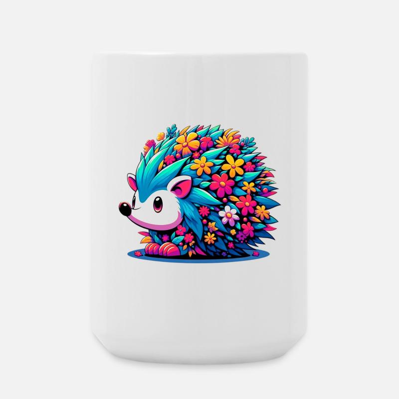 Igel - Große Tasse 440 ml - Weiß