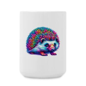 Hérisson - Grande tasse 440 ml - blanc - Devant