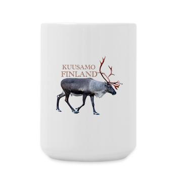Kuusamo - Large Mug 440 ml - white - Front