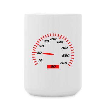30th Birthday - Large Mug 440 ml - white - Front