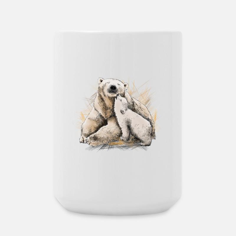 Icebear - Grande tasse 440 ml - blanc
