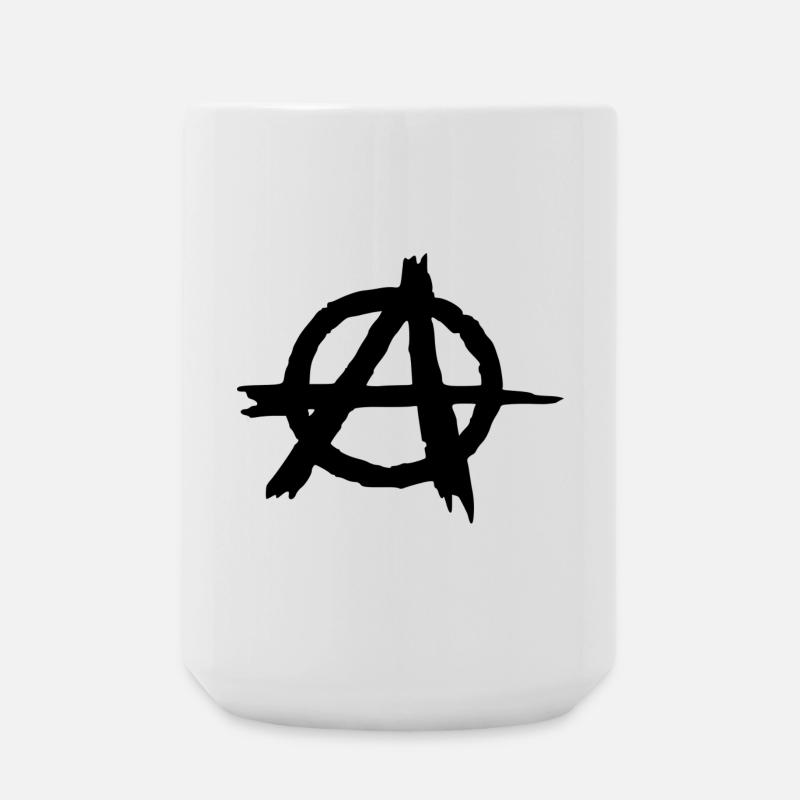 Anarchy - Large Mug 440 ml - white