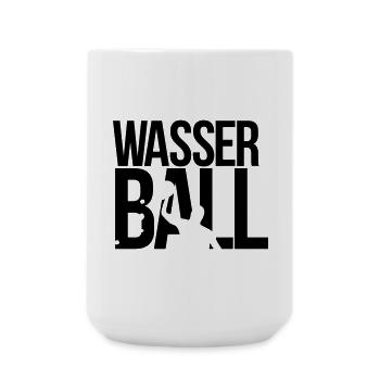 wasserball - Große Tasse 440 ml - Weiß - Vorne