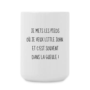 Cinéma / Citation / Série télé / Geek - Grande tasse 440 ml - blanc - Devant