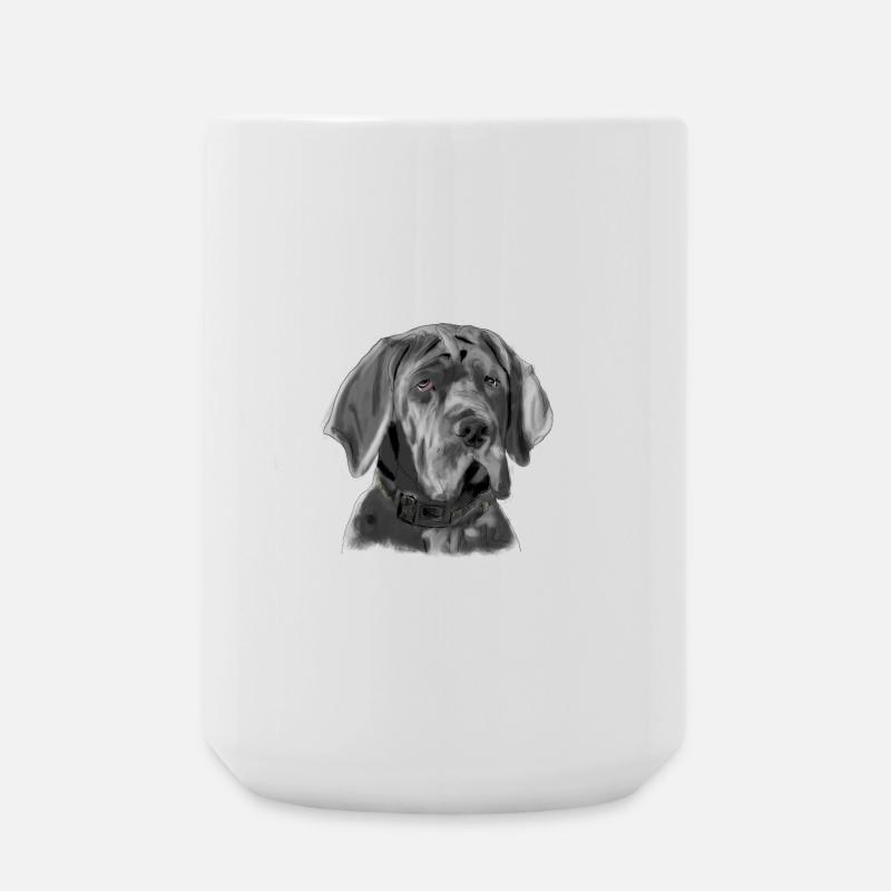Mastiff - Large Mug 440 ml - white