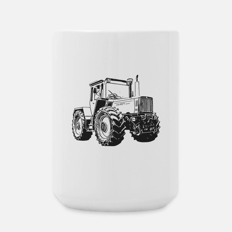MB trac 1800 intercooler Traktor - Große Tasse 440 ml - Weiß