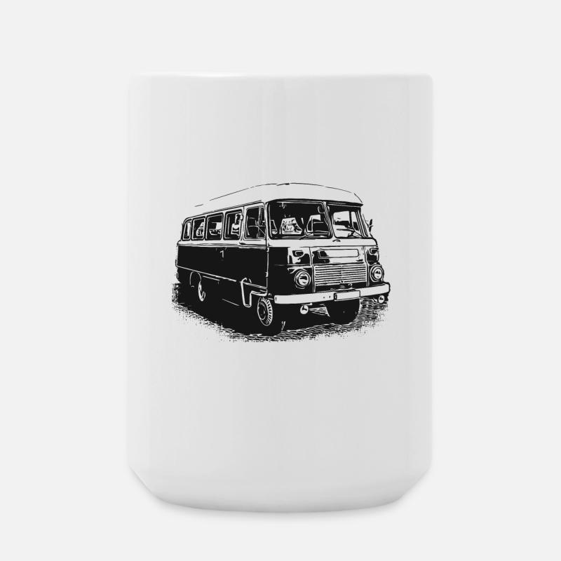Robur Bus - Große Tasse 440 ml - Weiß