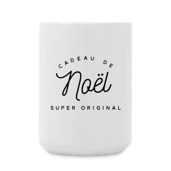 Cadeau de Noël super original  - Grande tasse 440 ml - blanc - Devant