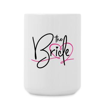 The bride - Große Tasse 440 ml - Weiß - Vorne