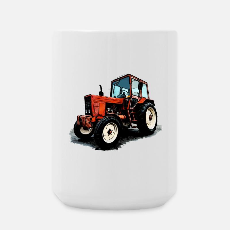 Belarus MTS 550 - Große Tasse 440 ml - Weiß