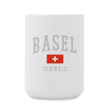 Basel - Large Mug 440 ml - white - Front