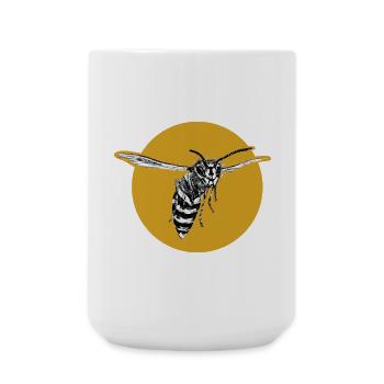 Wasp - Bee - Insect - Large Mug 440 ml - white - Front