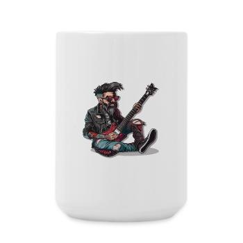 Rock - Rock and Roll - Grande tasse 440 ml - blanc - Devant