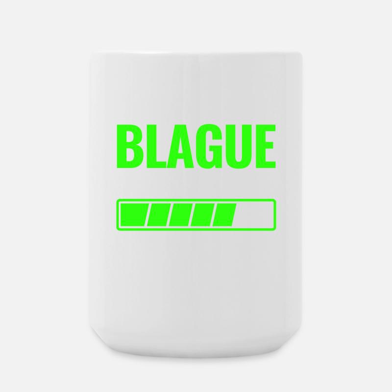 Joke in the making - Large Mug 440 ml - white