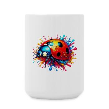 Coccinelle - Grande tasse 440 ml - blanc - Devant