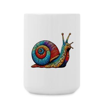 Snail - Large Mug 440 ml - white - Front
