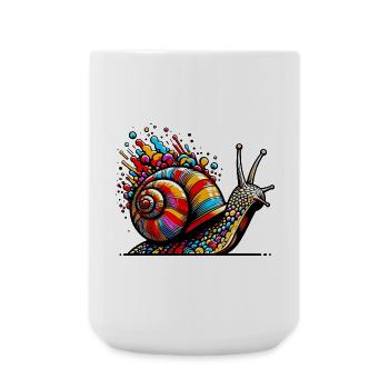 Snail - Large Mug 440 ml - white - Front